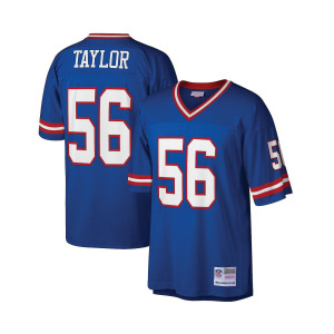 Мужская футболка lawrence taylor royal new york giants big and tall 1986 года, копия джерси для пенсионеров Mitchell & Ness