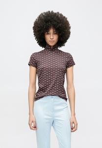 Футболка Marc Cain Print T-shirt, Periscope/Purple