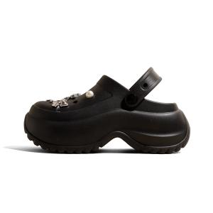 KODI Женские противоскользящие закрытые тапочки с устойчивостью к истиранию черные, цвет Black