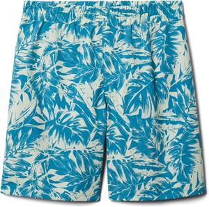 Columbia Unisex-Child Super Backcast шорты, Deep Marine Hawaiian Throwback