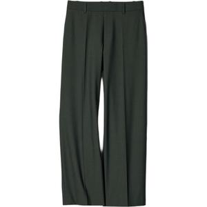 UNIQLO Брюки костюмные женские темно-зеленые