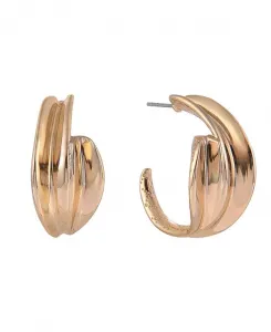 Серьги-Кольца золотистого оттенка Laundry By Shelli Segal, gold