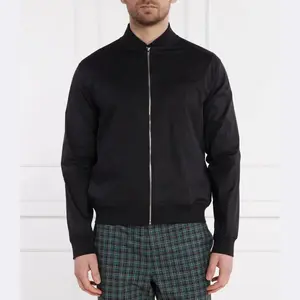 Бомбер стандартного кроя Karl Lagerfeld, черный