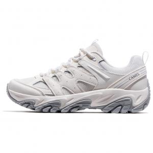 CAMEL Триумф противоскользящие и дышащие низкие треккинговые туфли женские бело-серые, цвет White Gray