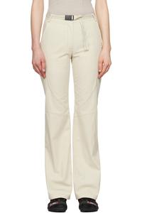 Низкие брюки с поясом Hyein Seo, цвет ivory