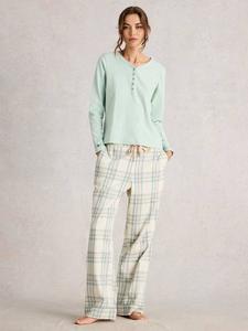 Низ пижамы Nina Check White Stuff, Ivory/Multi