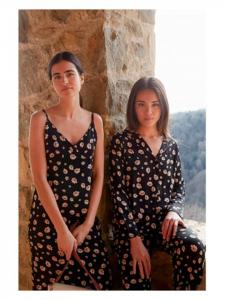 Платье до колена Mus & Bombon, разноцветный