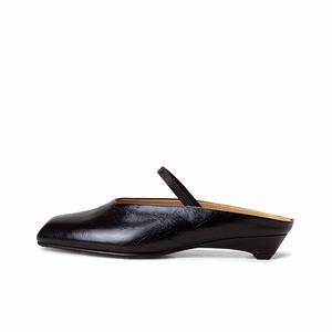 Женские сандалии с закрытым носком, устойчивые к истиранию SHOEMAKER QUEEN, Black