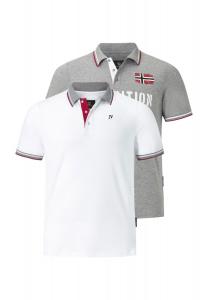 Двойная рубашка-поло JOHAN JAN VANDERSTORM, серый