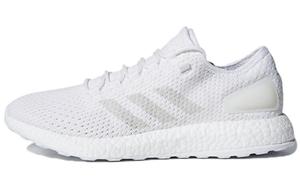 Кроссовки для бега Pure Boost Clima унисекс с низким верхом белого цвета Adidas