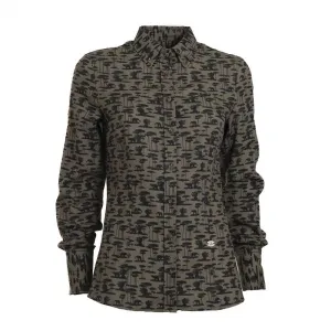 Рубашка Pasion Morena Elefantes, зеленый