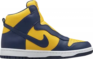 Кроссовки Nike sacai x wmns NikeLab Dunk Lux 'Varsity Maize Navy', желтый