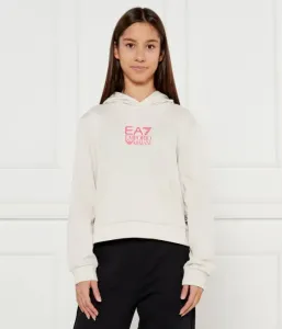 Толстовка regular fit Ea7, бежевый