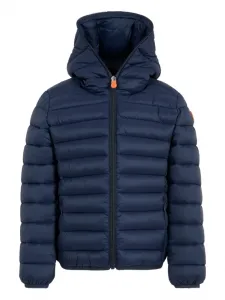 Стеганая куртка с капюшоном Save The Duck Kids, синий