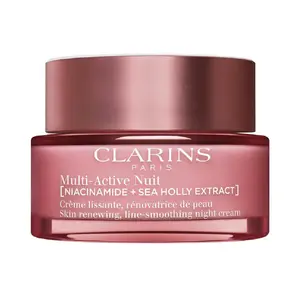 Крем для лица multi-active crema de noche para todo tipo de pieles Clarins, 50 мл.