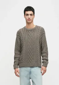 Эксклюзивный джемпер из кабельной команды Abercrombie & Fitch, Brown