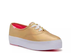 Барби Платформа - кроссовки женские Keds, Gold