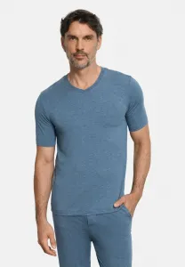 Повседневная базовая футболка Hanro, Retro Blue Melange