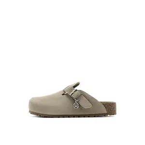 Нескользящие, дышащие, легкие, амортизирующие шлепанцы для детей и подростков Staccato, хаки