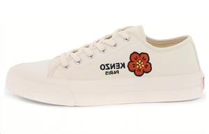 Низкие женские туфли для скейтбординга KENZO, White