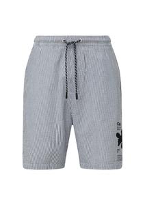 Шорты s.Oliver Loose fit Pants, цвет blue/white