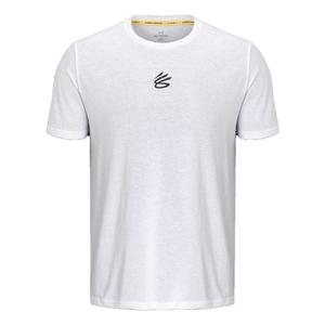Футболка curry logo t-shirt 'white' Under Armour, белый