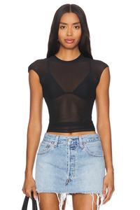 Нина топ Afrm, цвет noir