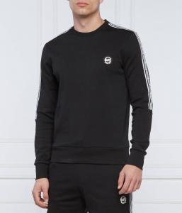 Свитшот мужской Michael Kors с отделкой рукавов, черный