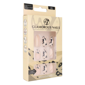 W7 Glamorous Nails Искусственные ногти для вечеринок, 24 шт./1 упаковка