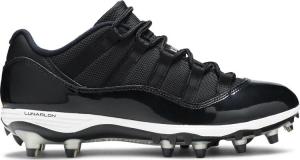Бутсы Jordan 11 Retro Low TD Cleat Space Jam, черный