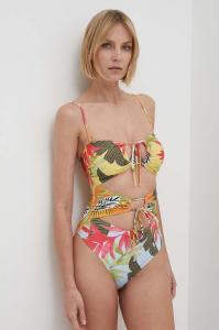 Сплошной купальник Palms One Piece Desigual, желтый