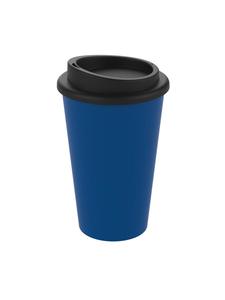 Кружка для кофе Премиум из стандартного синего полипропилена/черного цвета elasto