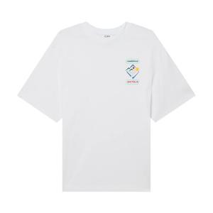 Футболка Casablanca Montagne Sportif Oversized T-Shirt, White