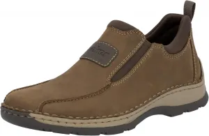 Мужские лоферы Rieker, черные, коричневый