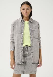 Короткое пальто Kaffe, цвет Grey Washed Denim