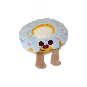 Милый подвесной плюшевый брелок с мультяшной едой высотой 9 см LOGISTAR, синий Donut Doll Pendant