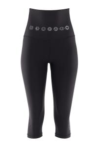 Спортивные леггинсы Winshape Functional Comfort High Waist ¾ Tights 7 Chakras HWL212C, цвет schwarz/7 chakras