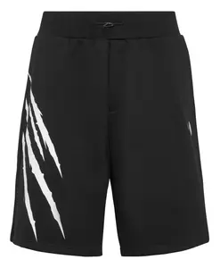 Спортивные шорты царапины Plein Sport, черный