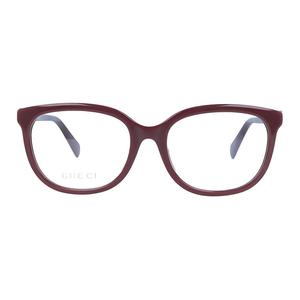Оправы для очков женские красно-коричневые GUCCI