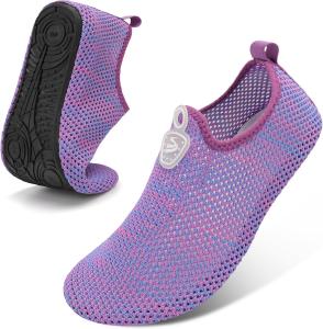 Женские и мужские водные туфли Spesoul с быстрым высыханием, пляжные и для плавания, обувь-босоножки, акваноски, наружные носки для бассейна, реки и дайвинга, Ty4 Jbpurple