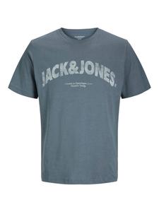 JACK & JONES Лонгслив в сером цвете