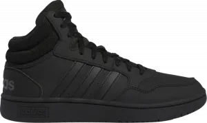 Кроссовки Adidas Hoops 3.0 Mid 'Black Grey', черный