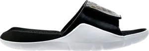 Кроссовки Jordan Hydro 7 Slide Black, черный