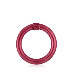 Кольцо-подвеска Tous Hold Medium, серебро/красный