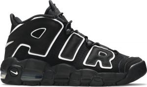 Кроссовки Nike Air More Uptempo GS 'Black' 2020, черный