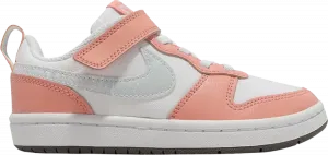 Кроссовки Nike Court Borough Low 2 SE PS 'White Light Madder Root', белый