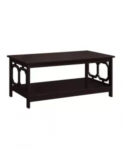 Журнальный столик Omega с полкой Convenience Concepts, espresso