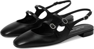 Балетки Stuart Weitzman Claris Mj Slingback, черный
