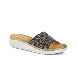 Сандалии Flexus by Spring Step на танкетке Windom, черный