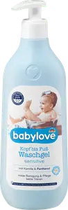 Гель для стирки ребенка с чувствительной головой до пят 500мл babylove
